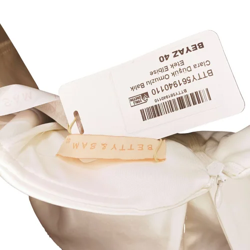 Biała Suknia Wieczorowa Betty & Sam Clara Rybka 40 - zdjęcie 2