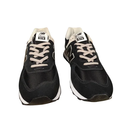 New Balance 574 Classic – Czarne Zamszowe Sneakersy R. 44 - zdjęcie 5