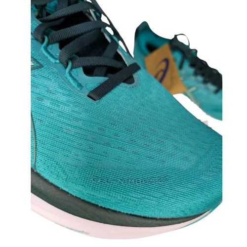 Asics Gel-Nimbus 27 – Buty do Biegania Męskie Turkusowe 44 - zdjęcie 5