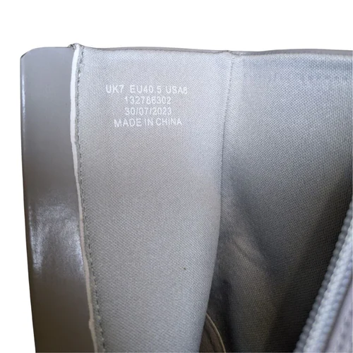 ASOS Design – Szare Botki z Kryształkami na Słupku 40.5 (Wkładka 26 cm) - zdjęcie 2