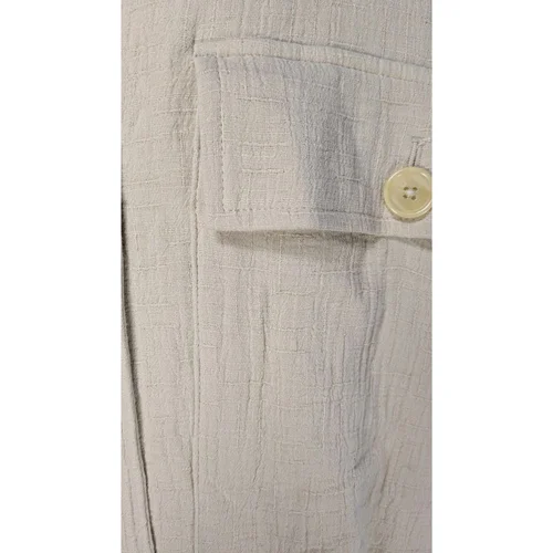 Beżowa Koszula Oversize Asos Design 100% Bawełna 42 XL - zdjęcie 3