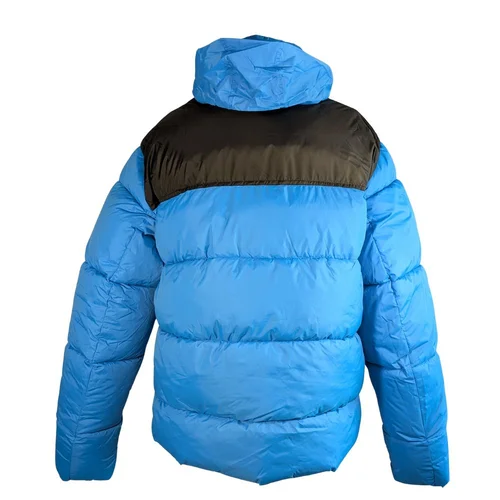 Męska Kurtka Puchowa Puffer ASOS DESIGN Niebiesko-Czarna M - zdjęcie 9