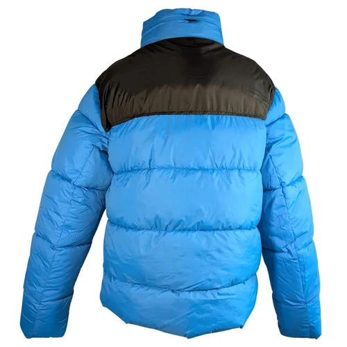 Męska Kurtka Puchowa Puffer ASOS DESIGN Niebiesko-Czarna M - zdjęcie 10