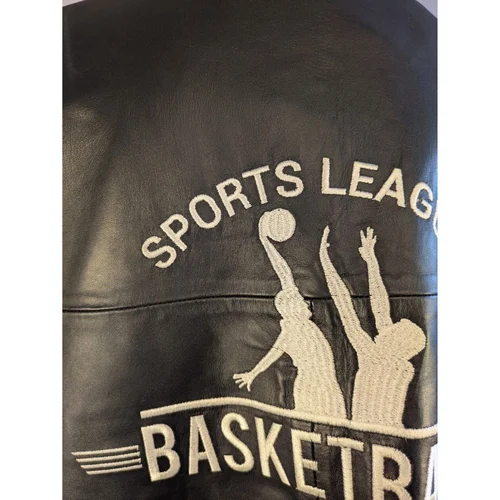 Męska Kurtka Ze Skóry Naturalnej ASOS DESIGN New York Czarna 2XL - zdjęcie 5