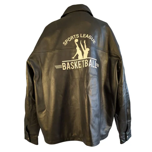 Męska Kurtka Ze Skóry Naturalnej ASOS DESIGN New York Czarna 2XL - zdjęcie 8