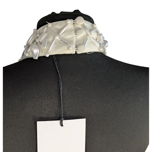 ASOS Premium – Perłowy Top Halter Neck Embellished 40 (L) - zdjęcie 6