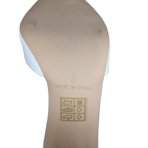 Be Mine Nella – Ivory Satynowe Czółenka Ślubne z Kryształkami 38 (UK 5) - zdjęcie 7