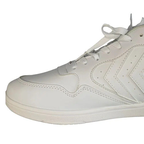 Białe Sneakersy Skórzane HUMMEL Hml Camden 46 - zdjęcie 5