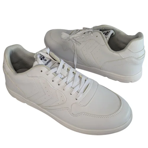 Białe Sneakersy Skórzane HUMMEL Hml Camden 46 - zdjęcie 6