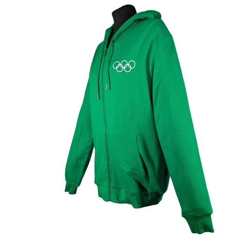 Zielona Bluza Rozpinana z Kapturem The Olympic Collection S - zdjęcie 6