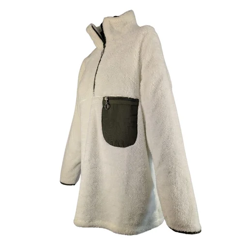 Kremowa Bluza Polarowa Half-Zip Trendyol L - zdjęcie 2