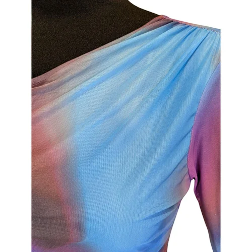 Asymetryczne Body Siateczkowe Tie Dye Trendyol R. 36 - zdjęcie 7