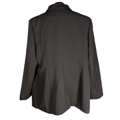 Czarny Żakiet z Perłami Boohoo Plus Size 54 (4XL) - zdjęcie 6