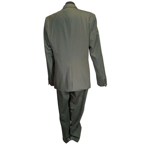 Garnitur Męski boohooMAN Khaki Super Skinny (Marynarka + Spodnie) - zdjęcie 6