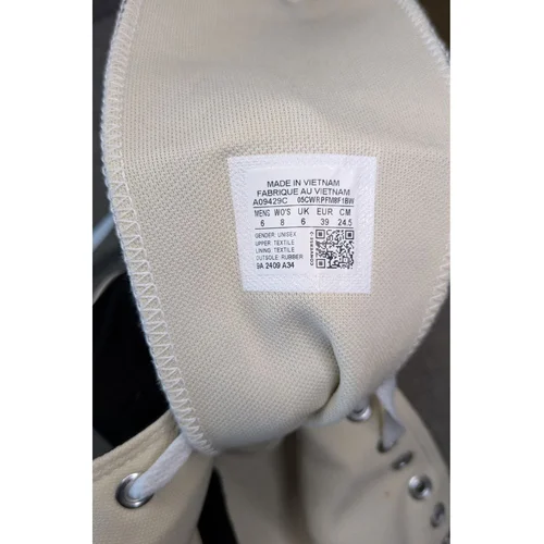 Converse Chuck Taylor All Star Knee High XX-Hi – Wysokie Trampki do Kolan Czarne 39 - zdjęcie 8