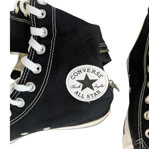 Converse Chuck Taylor All Star Knee High XX-Hi – Wysokie Trampki do Kolan Czarne 39 - zdjęcie 3