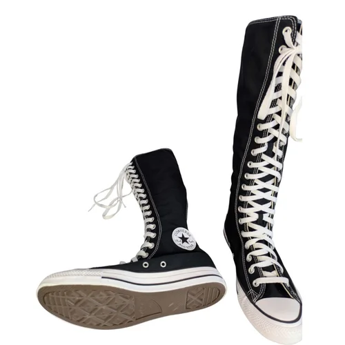 Converse Chuck Taylor All Star Knee High XX-Hi – Wysokie Trampki do Kolan Czarne 41 - zdjęcie 6