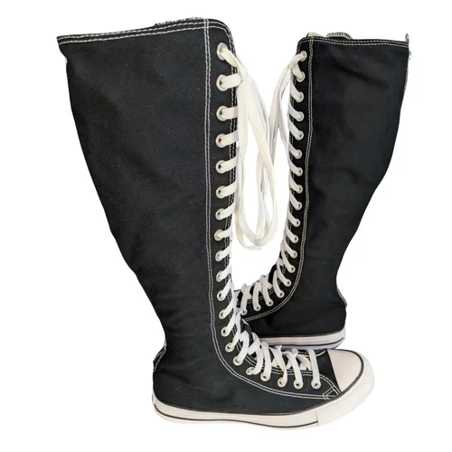 Converse Chuck Taylor All Star Knee High XX-Hi – Wysokie Trampki do Kolan Czarne 41 - zdjęcie 9