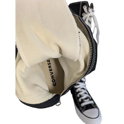 Converse Chuck Taylor All Star Knee High XX-Hi – Wysokie Trampki do Kolan Czarne 41 - zdjęcie 10