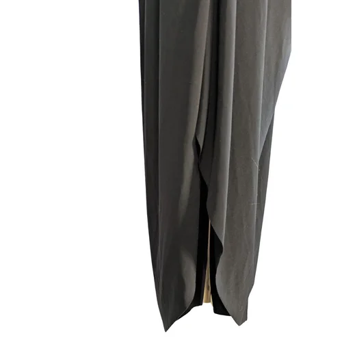 Czarna sukienka maxi ASOS DESIGN z drapowaniem Rozmiar 36 - zdjęcie 11