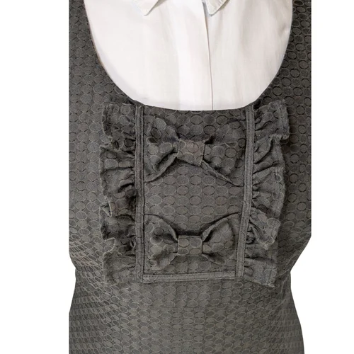 Czarna Sukienka Midi Next Drapowana 40 - zdjęcie 7