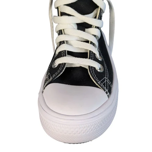 Czarne Trampki na Platformie CONVERSE Wysokie 36 DEF - zdjęcie 4