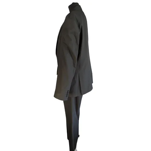 Czarny Garnitur 3-Częściowy ADRIAN GUCCI Slim Fit 56 - zdjęcie 3