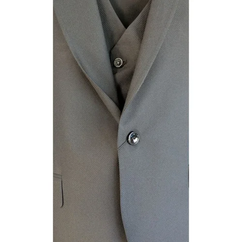 Czarny Garnitur 3-Częściowy ADRIAN GUCCI Slim Fit 56 - zdjęcie 8