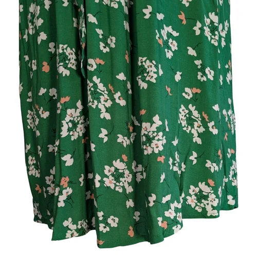 Zielona Sukienka Mini NEW LOOK MATERNITY W Kwiaty Rozmiar 32 - zdjęcie 9