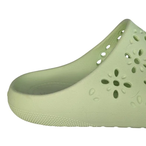 Jasnozielone Klapki CROCS Classic Floral Cut Out 39-40 - zdjęcie 3