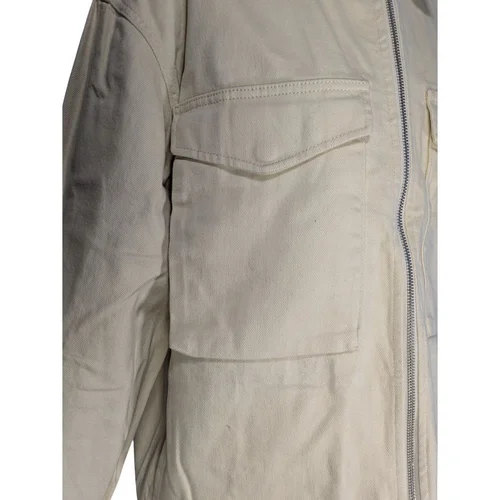 Jasnobeżowa Kurtka Męska JACK&JONES Premium XL - zdjęcie 5
