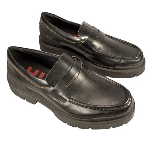 HUGO Kilian Tenn – Sneakersy Męskie Czarne Skórzane 42 (Wkładka 28 cm) - zdjęcie 7