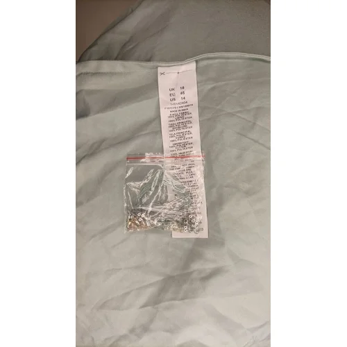 ASOS Curve – Suknia Gatsby Sage Green z Koralikami R. 46 (XXL) - zdjęcie 8