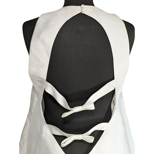 Ivory Sukienka Mini FOREVER NEW Kristen z Kokardami Rozmiar 42 - zdjęcie 11