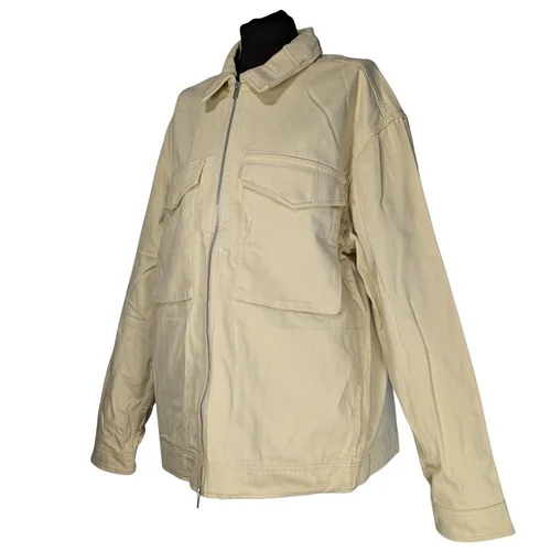 Jasnobeżowa Kurtka Męska JACK&JONES Premium XL - zdjęcie 7