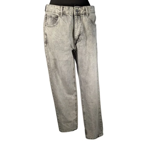 Szare Jeansy Męskie Pull&Bear Standard Fit 42 - zdjęcie 9