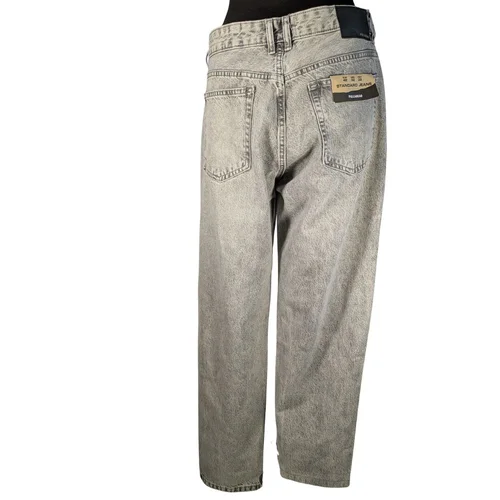 Szare Jeansy Męskie Pull&Bear Standard Fit 42 - zdjęcie 10