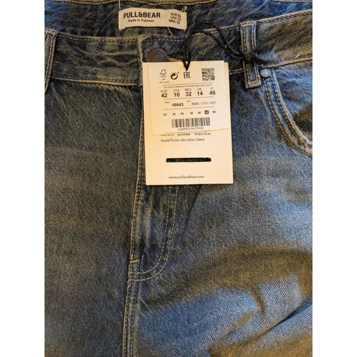 Szerokie Jeansy Męskie Vintage Pull&Bear 42 - zdjęcie 3