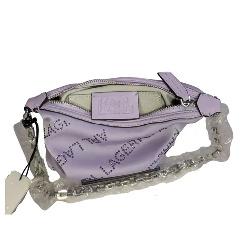 Torebka Karl Lagerfeld K/Essential Crystal Mini Hobo Iris Purple - zdjęcie 4