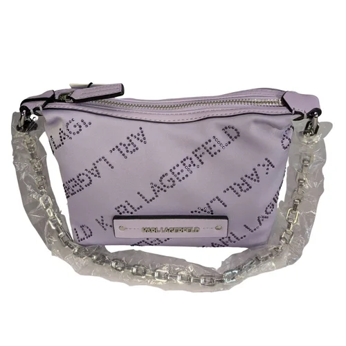 Torebka Karl Lagerfeld K/Essential Crystal Mini Hobo Iris Purple - zdjęcie 12