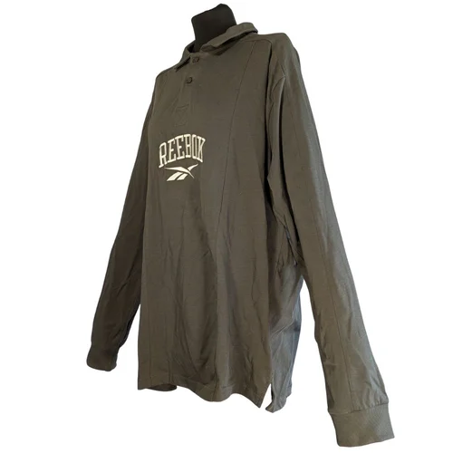 Koszulka Polo Długi Rękaw REEBOK Rugby Top L - zdjęcie 6