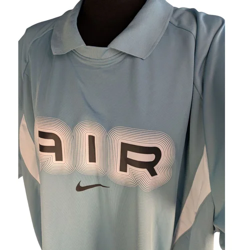Męska Koszulka Polo Nike Air Błękitna Loose Fit XXL - zdjęcie 6