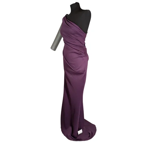 Śliwkowa Suknia Maxi ASOS DESIGN  R. 34 - zdjęcie 2