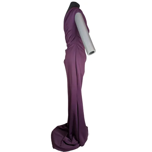 Śliwkowa Suknia Maxi ASOS DESIGN  R. 34 - zdjęcie 4