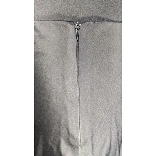 Czarna Satynowa Spódnica Midi Madmext M (38) - zdjęcie 7