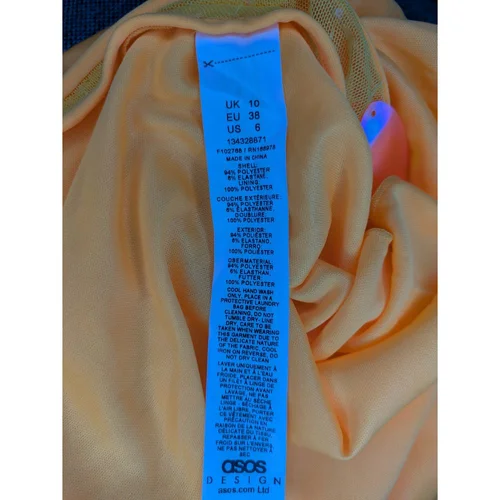 Pomarańczowa Spódnica Cekiny ASOS DESIGN 38 (M) DEF - zdjęcie 5