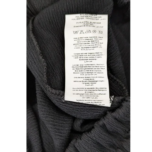 Czarne Spodnie Szerokie Bigdart 38 (M) Palazzo Gumka - zdjęcie 9