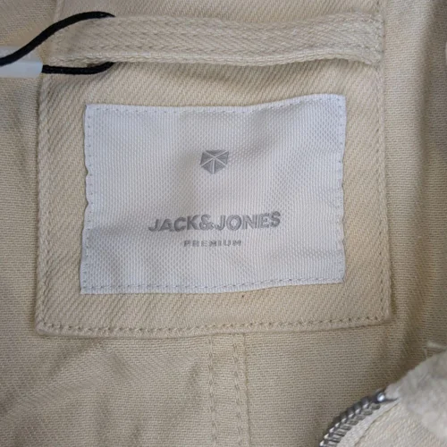 Jasnobeżowa Kurtka Męska JACK&JONES Premium XL - zdjęcie 11
