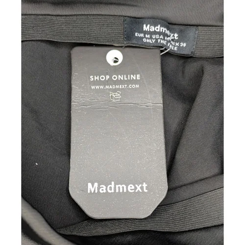 Czarna Satynowa Spódnica Midi Madmext M (38) - zdjęcie 9