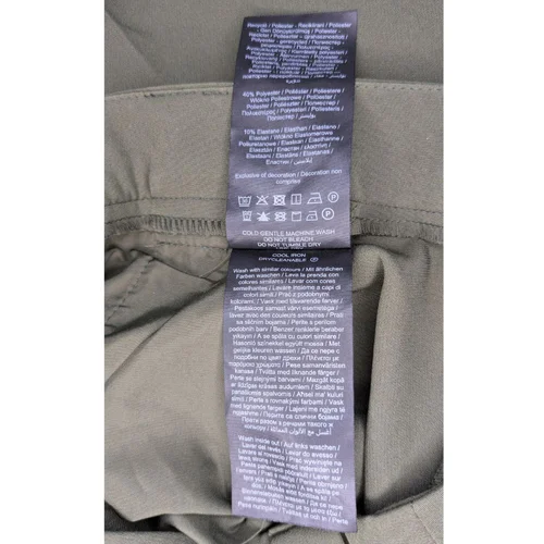 Oliwkowe Spodnie Damskie PIECES PCNIMORA S (36) Z Rozcięciami - zdjęcie 7